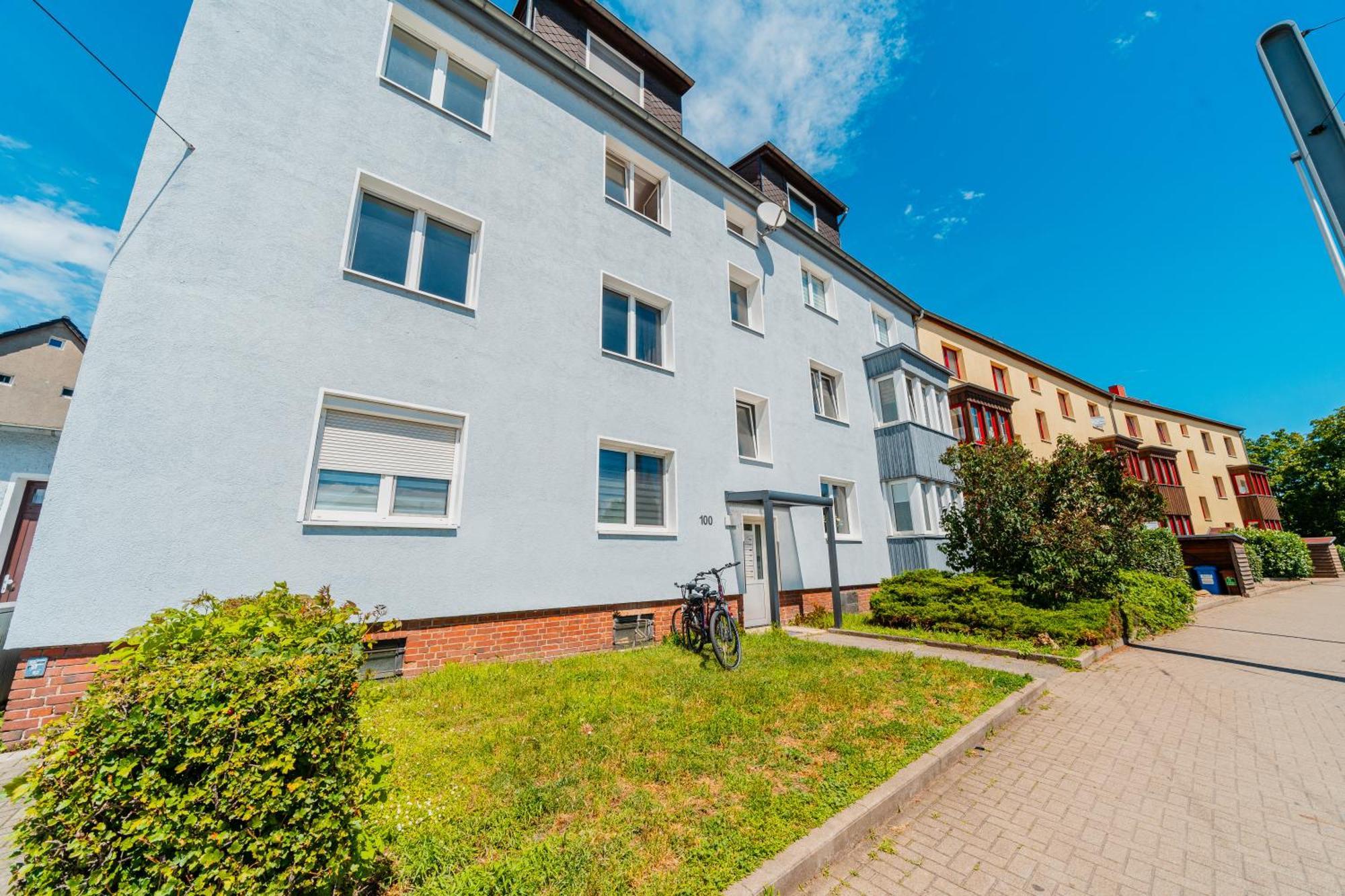 Zentrale Wohlfuehlwohnung - Ideal Fuer Ihren Urlaub Oder Die Geschaeftsreise Magdeburgo Exterior foto